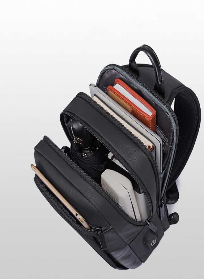 ONCARNIVAL Sling Bag for Men Multifunctional Crossbody Bag, Waterproof, Usb Port, - Image 3